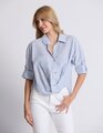 Stella + Gemma On Repeat Blouse - Sea Stripe
