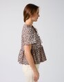 Stella + Gemma Eva Blouse - Leopard