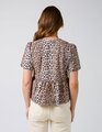 Stella + Gemma Eva Blouse - Leopard