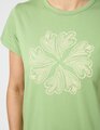 Stella + Gemma Classic Tee Ibiza Bloom - Vintage Green