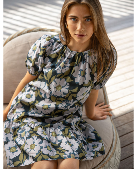Stella + Gemma Isla Dress - Nightfall in Giverny