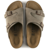 Birkenstock Zurich Suede Regular Sandal - Taupe