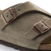 Birkenstock Zurich Suede Regular Sandal - Taupe