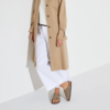Birkenstock Zurich Suede Regular Sandal - Taupe