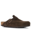 Birkenstock Boston Suede Regular Clog - Mocha
