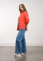Madly Sweetly Mixed Media Shirt