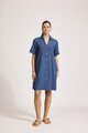 Eb & Ive Melenia Denim Shirt Dress