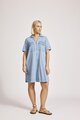Eb & Ive Melenia Denim Shirt Dress