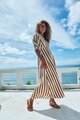 Eb & Ive Treville Stripe Maxi Dress