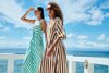 Eb & Ive Treville Stripe Maxi Dress