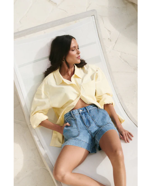 Stories Be Told Signature Oxford Oversized Shirt