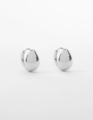 Stella + Gemma Silver Solid Tear Drop Earrings
