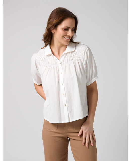 Stella + Gemma Mimi Blouse - Milk