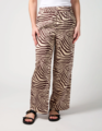 Stella + Gemma Jenna Pant - Merlot Zebra