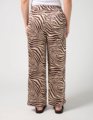 Stella + Gemma Jenna Pant - Merlot Zebra