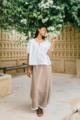 Isle of Mine Nilsa Button Top