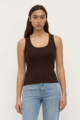 Assembly Label Robyn Scoop Neck Rib Tank