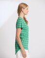 Stella + Gemma Classic Tee Stripe - Green/Navy