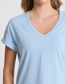 Stella + Gemma Soho Cuff V Tee - Sky