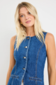 Among The Brave Baseline Vest Top