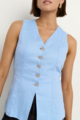 Among The Brave Eiffel Longline Vest