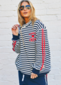 Hammill & Co Retro Collared 1/2 Zip Sweat