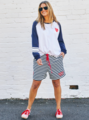 Hammill & Co Retro Heart LS Tee