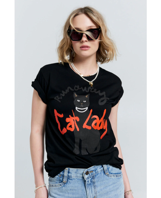 Karen Walker Cat Lady Organic Cotton T-Shirt