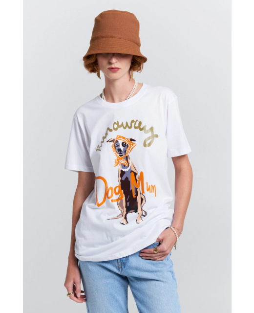 Karen Walker Dog Mum Organic Cotton T-Shirt