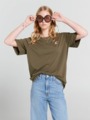 Karen Walker Embroidered Runaway Girl Classic Organic Cotton T-Shirt