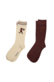 Karen Walker Runaway Girl Socks 2-Pack