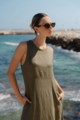 Re:Union Easygoing Sleeveless Midi Dress