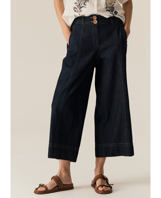 POL Carsen Crop Denim Pant
