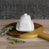 Livewires White Rectangle Butter Dish