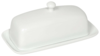 Livewires White Rectangle Butter Dish