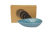 Livewires 25cm Porcelain Mussel Bowl - Blue