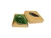 Livewires 8cm Porcelain Mussel Bowl - Green