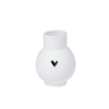 Livewires Mini Gold Heart Ball Vase