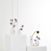 Livewires Silver Heart Ball Vase