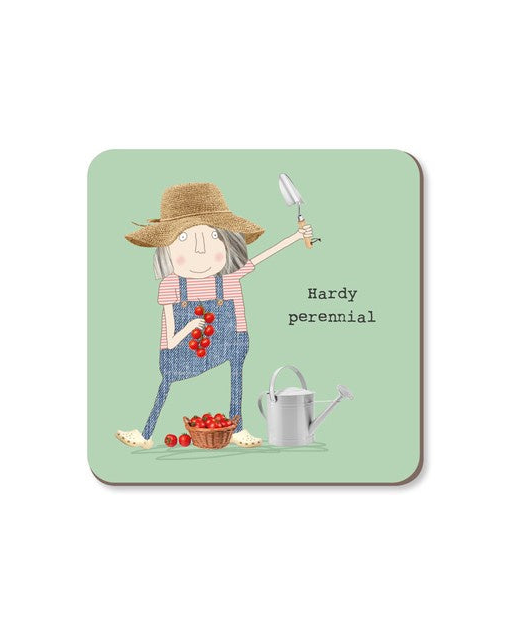Rosie Made a Thing Hardy Perennial Coaster