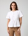 Stella + Gemma Eva Blouse - White