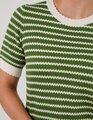 Stella + Gemma Charly Top - Emerald Stripe