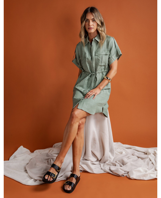 Foxwood Willow Shirt Dress