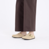 Birkenstock Boston Big Buckle Regular Nubuck Clog - Sandcastle