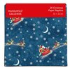 Livewires Santa Over the Rooftops Christmas Paper Napkins 20pk