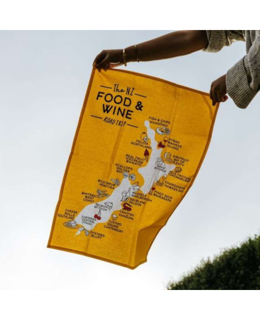 Moana Road Food & Wine Tea Towel