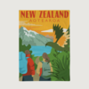Moana Road South Island Tramping Tea Towel