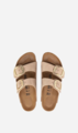 Birkenstock Arizona Big Buckle Nubuck Regular Sandal - Sandcastle