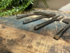 Blue Goose Hexagon Handle Cheese Knife Set of 4