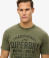 Superdry Machined Goods Workwear Tee